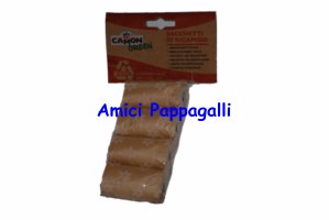 Camon Sacchetti 100% biodegradabili compostabili per Cani